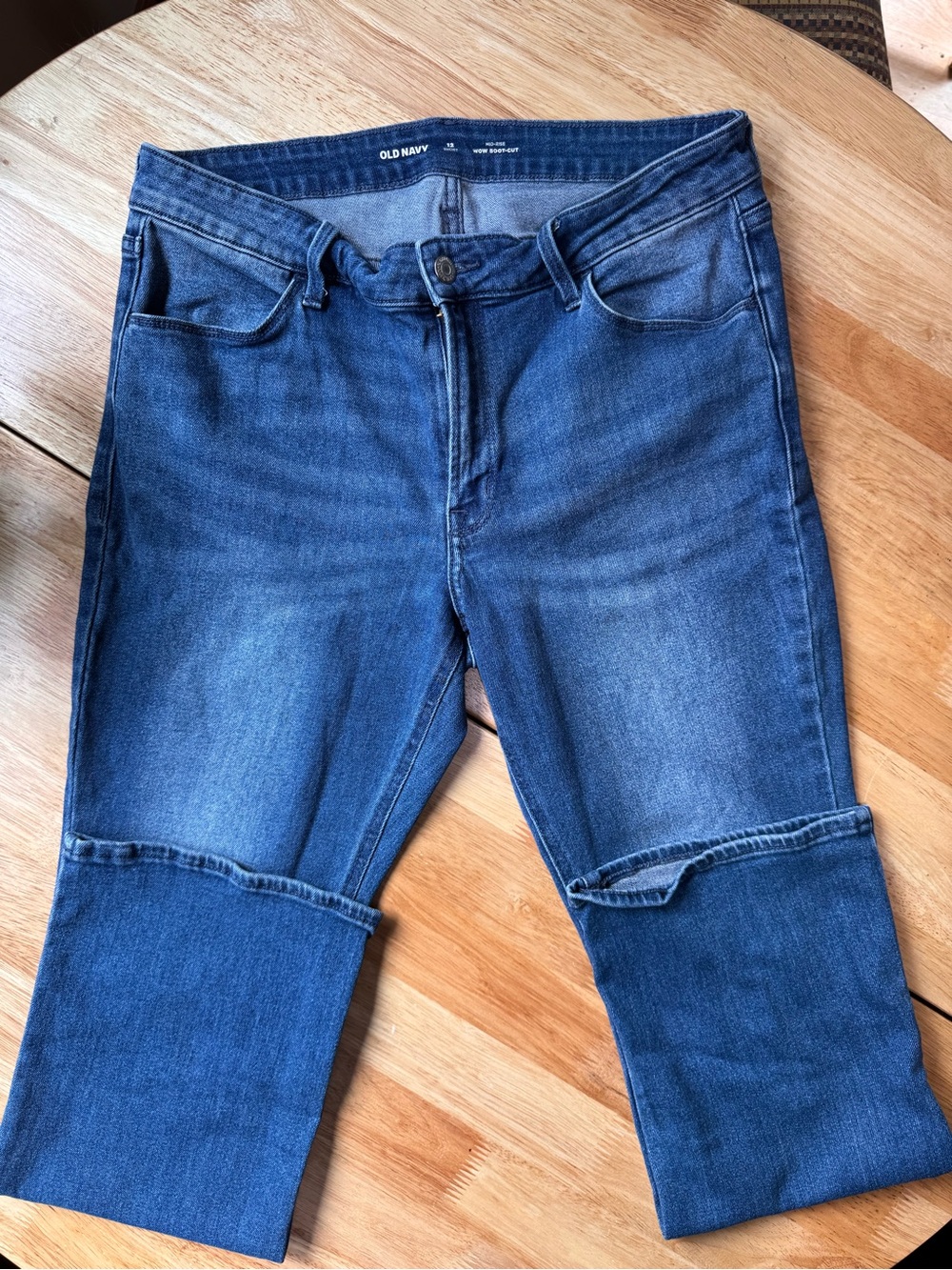 Old Navy Women’s Dark Blue Boot Cut Jeans